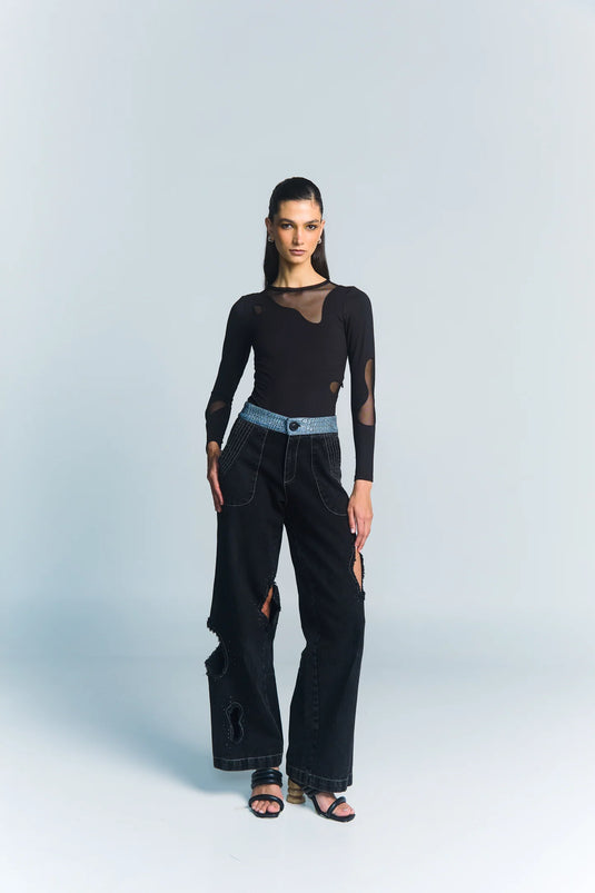 Zeketi reptilo pant
