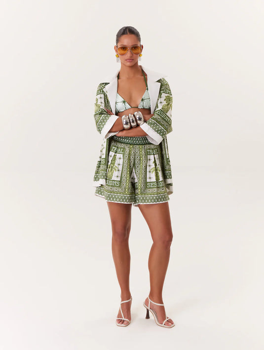 Short Tropical Verde