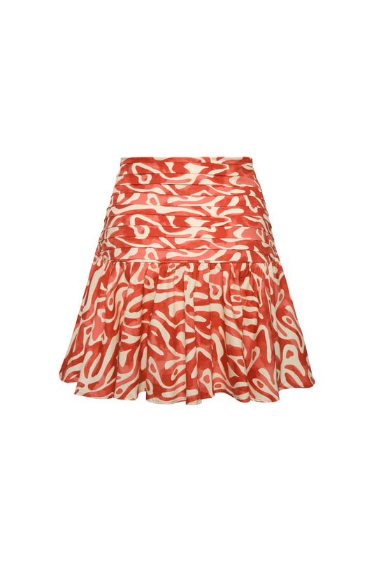 Sylvia Skirt Coral Domus