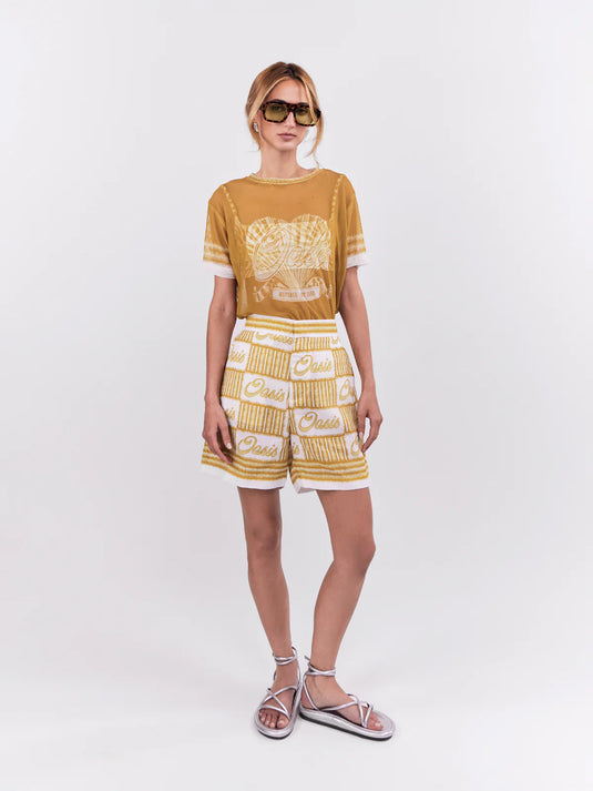 Mesh Oasis Ocre