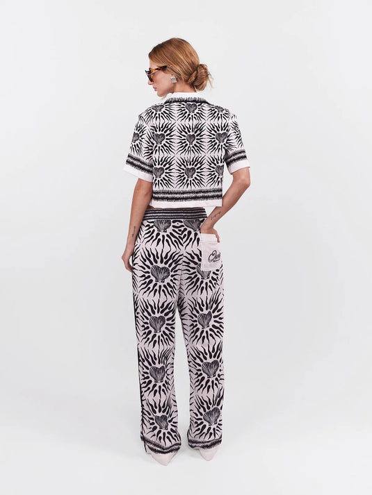 Cropped Polo Oasis Negro
