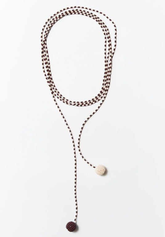Mamba Necklace Brown