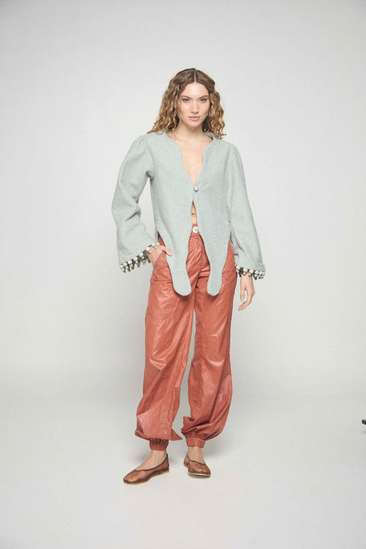 Sinuata Pant Peach