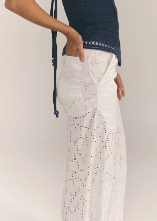 00 CACHALOTE PANT WHITE