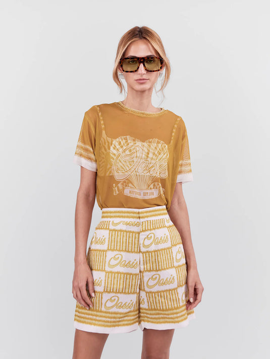 Mesh Oasis Ocre