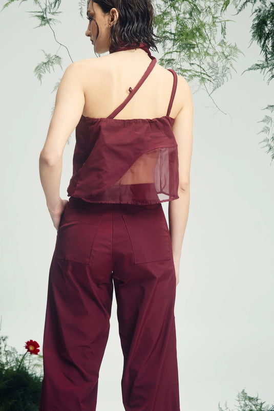 Yacare Top Burgundy