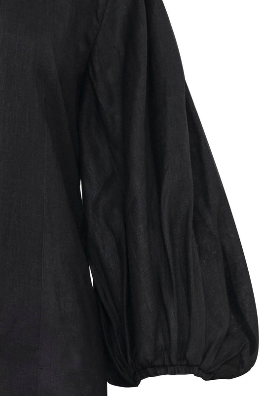 Kimono orquídea negro