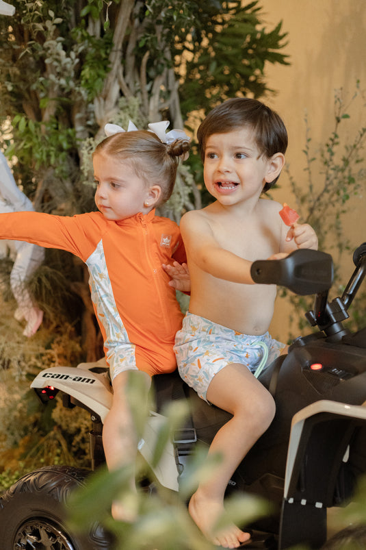 Nico Short Lemur Blanco