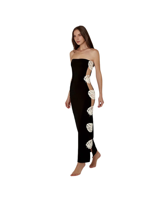 Hoja Rota Dress White