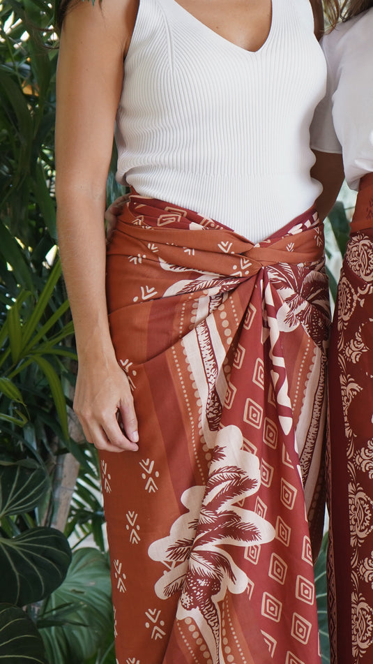 Pareo Coco Terracota