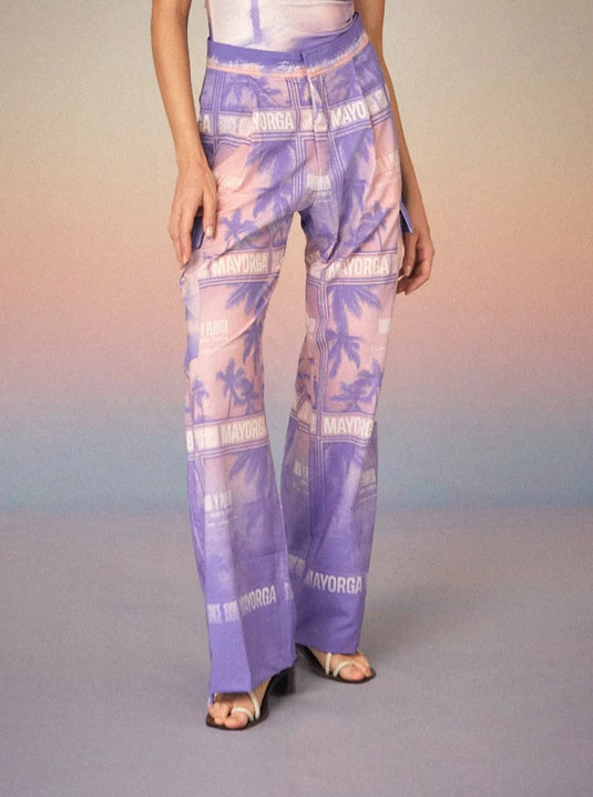 Pantalon Social Club Lila