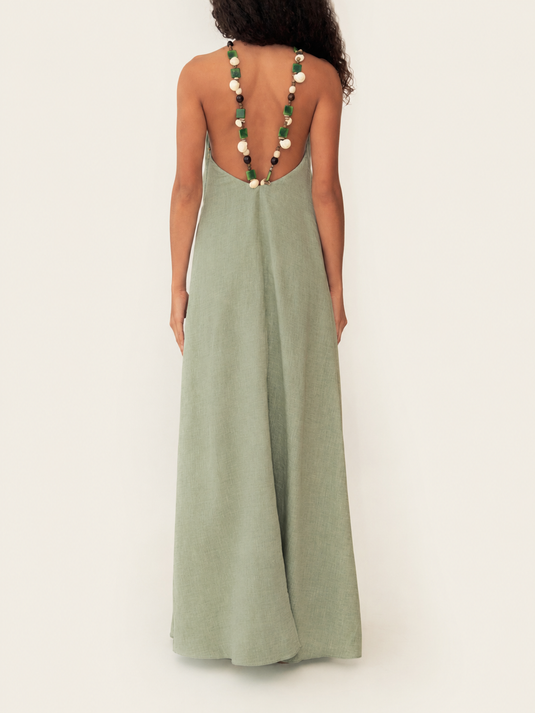 Dakota Dress Seafoam Green AZULU