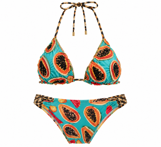 Bikini Papaya Tanga Medio Ruche