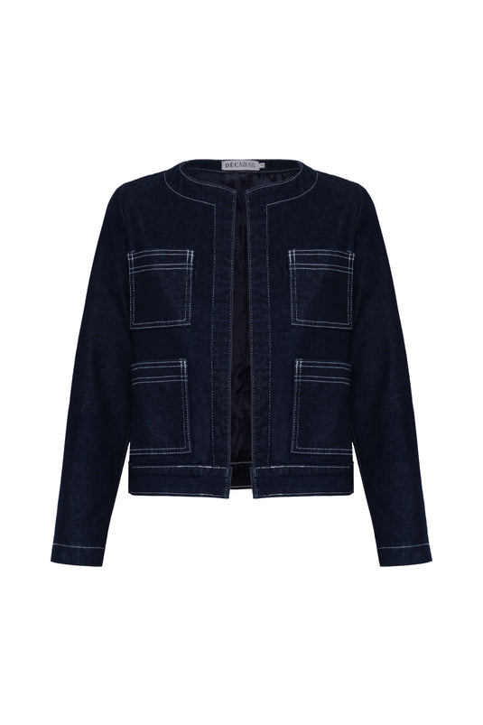 Chanel Azul Jacket DECADAS