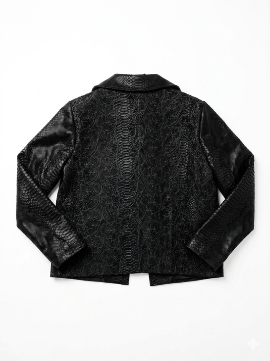 Moss Jacket Negro DECADAS