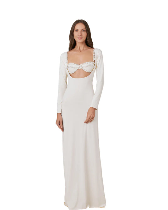 Silvanna Dress White