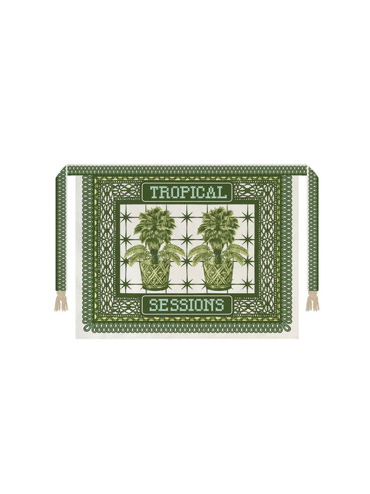 Pareo Tropical verde