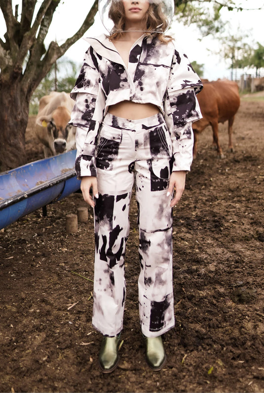 White Cow Pant