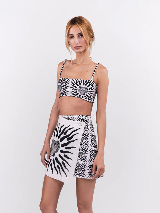 Mini Skirt Oasis Negro