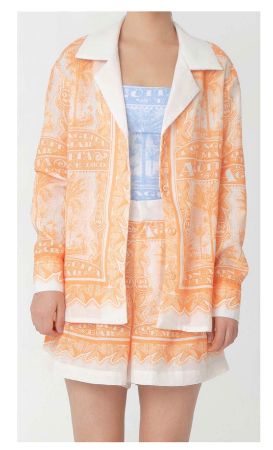 Blusa Antojito 22 Naranja
