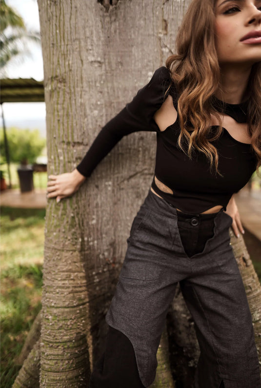 Gigi Black Top