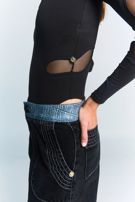 Zeketi reptilo pant
