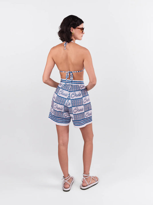 Short Oasis Azul