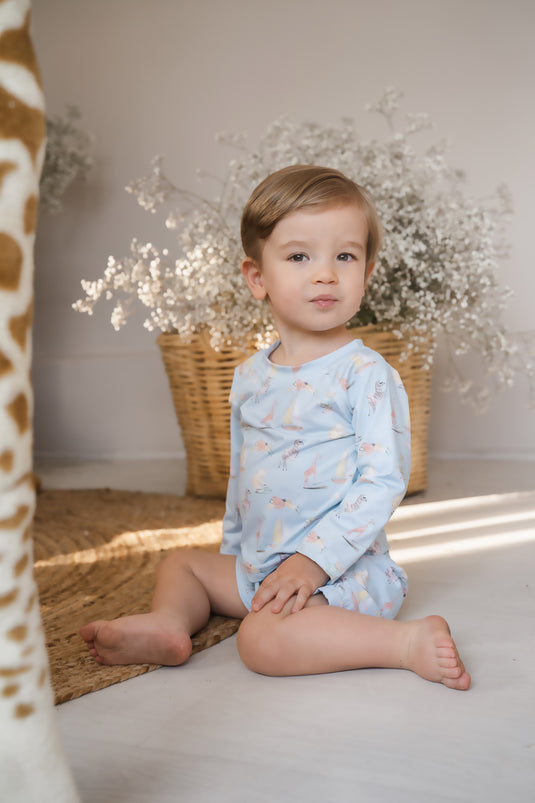 Noa Camisa Masai Azul