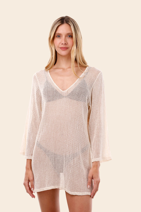 IVORY MALLA MAR APOGEO DRESS