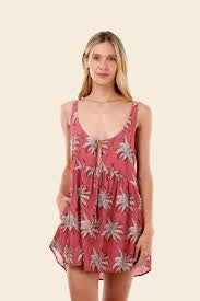 TROPICAL WINE SOUL DRESS C111318