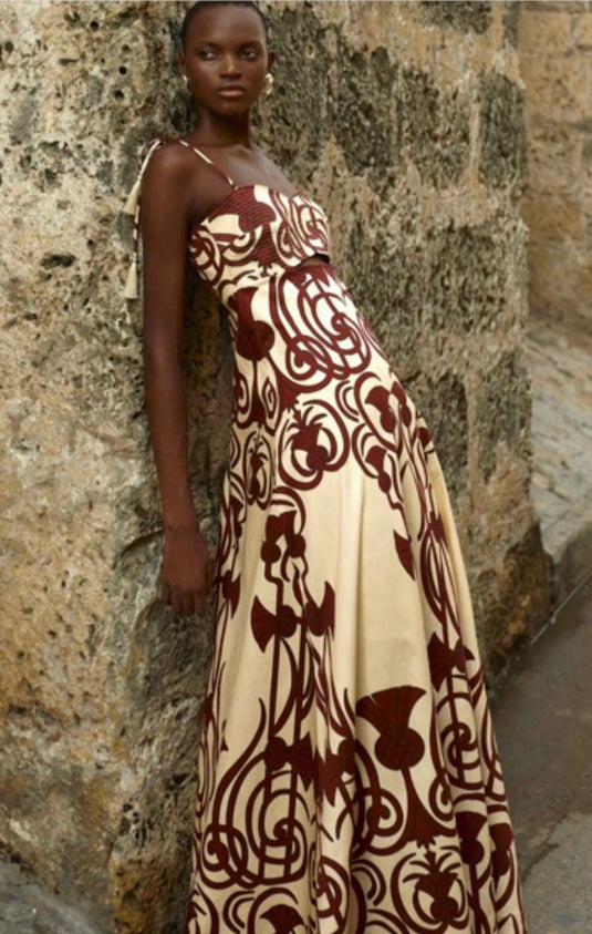 Vestido Isla vino