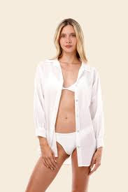 WHITE VERA LACE SHIRT C102002