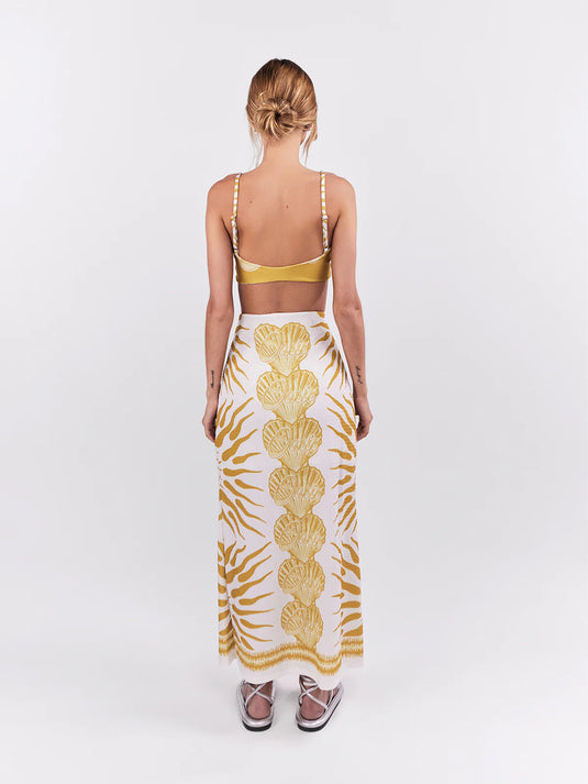 Midi Skirt Oasis Ocre