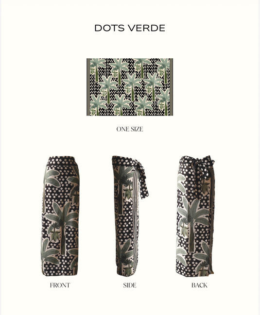 Pareo Dots Verde