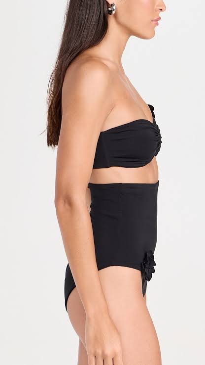 Castaño Bikini Negro