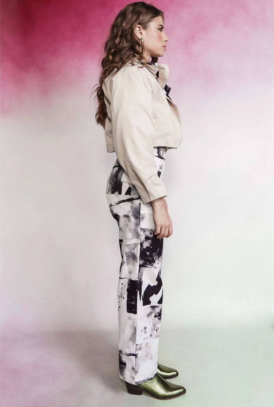 White Cow Pant