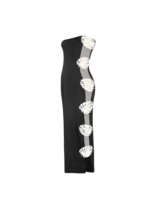 Hoja Rota Dress White