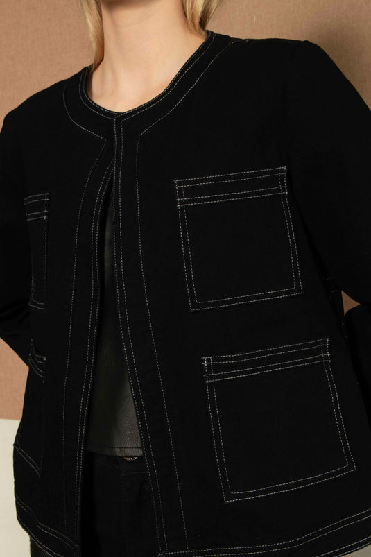 Chanel Negra Jacket DECADAS