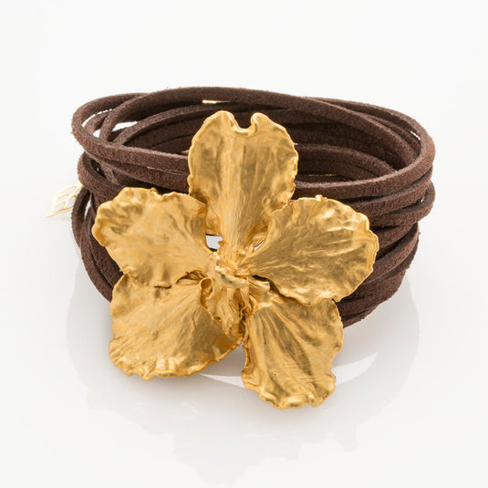 Pulsera Vanda Cuero