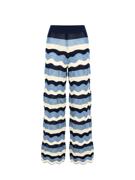 Martina Pant Blue Stripes AZULU