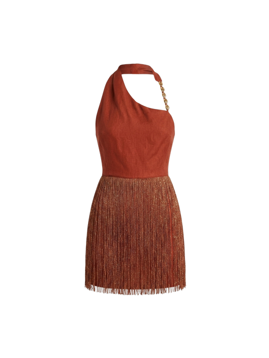 Palmer Dress Sunset Orange AZULU