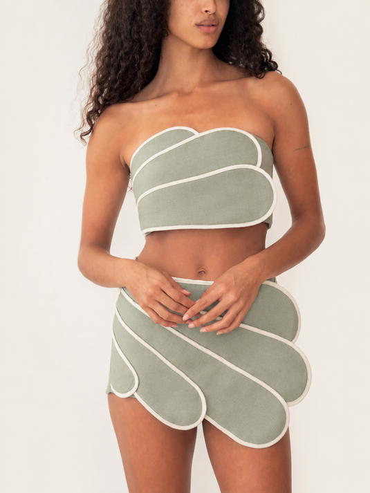 Sango Top Seafoam Green AZULU